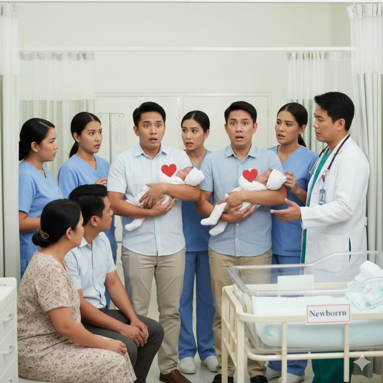 El día que llevé a mi esposa a la sala de partos, conocí al antiguo pretendiente de mi esposa, quien también estaba trayendo a su esposa para dar a luz, y ambos niños compartían una característica extraña.