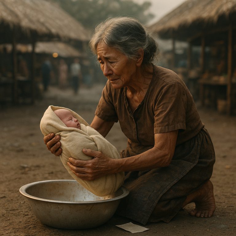 La anciana pobre adopta a un niño abandonado; todos decían que estaba perdiendo el tiempo – pero 20 años después, nadie era más feliz que ella…