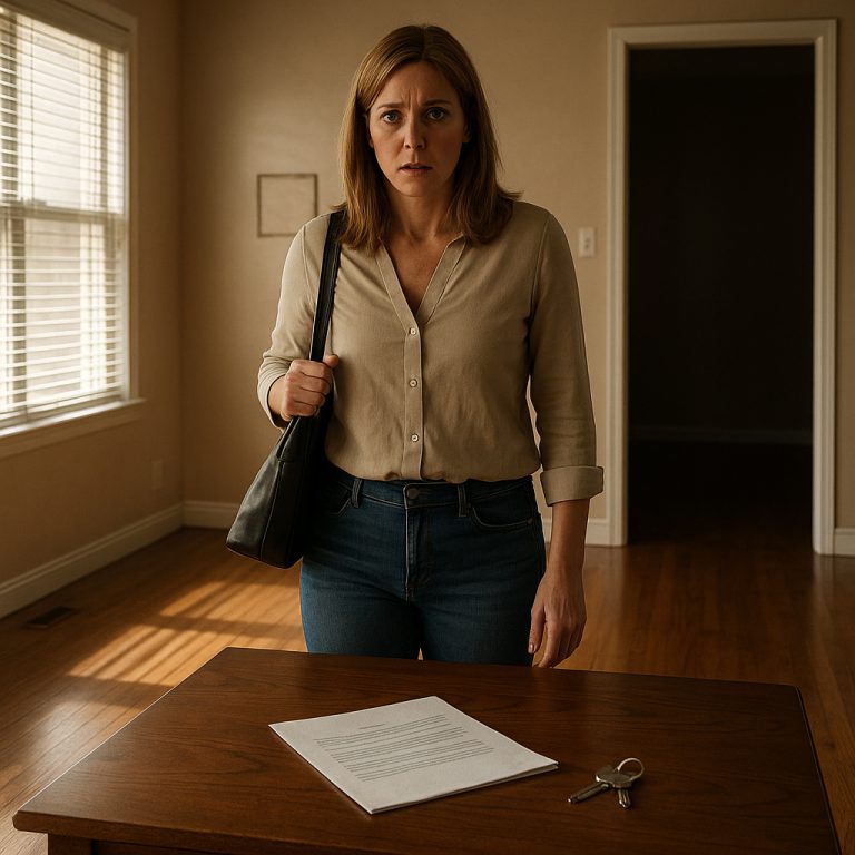 Mi hija me arrojó café caliente cuando mee negué a darle mi tarjeta de crédito a su hijo. Me gritó: “¡Da el dinero o lárgate!” Así que me fui en silencio. Días después, ella volvió a casa y encontró la casa vacía y vio ESTO…