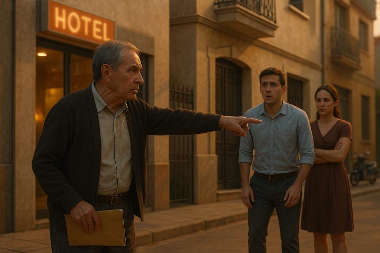 El hijo defendió a su esposa y echó a su padre de la casa; yo, enfurecido, señalé el hotel de al lado y revelé un secreto que hizo que mi hijo se arrodillara pidiéndome perdón.