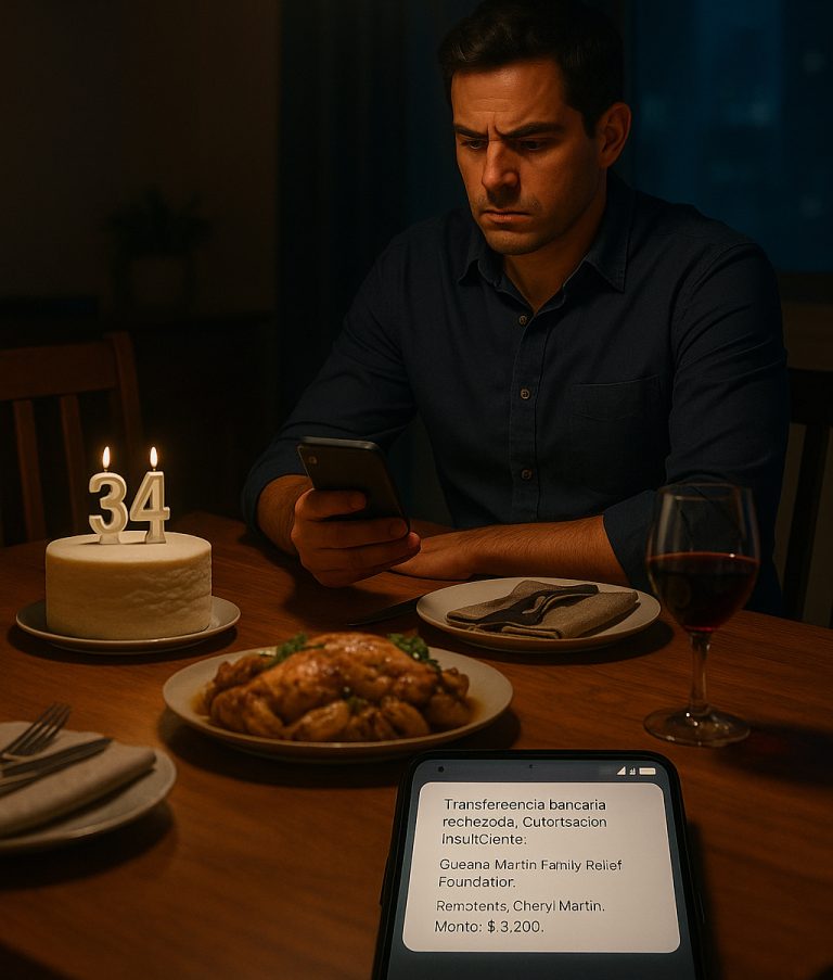 En mi 34 cumpleaños, invité a todos a cenar a las seis. Todo lo que pedí fue que vinieran a las 6:45, sin necesidad de regalos. A las 7:12, recibí un mensaje de texto de mi hermana diciendo que era un largo viaje solo para un cumpleaños.