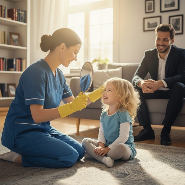 MILLONARIO DESPIDE 5 EMPLEADAS — HASTA QUE UNA LE PONE UNA PELUCA A SU HIJA CON CÁNCER Y ÉL LLORA…