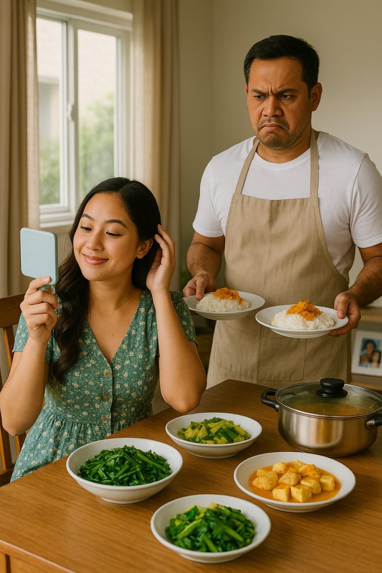 Mi esposa fue al salón de belleza y se gastó ₱7,000 para arreglarse el cabello. Al volver a casa, ya no tenía dinero para ir al mercado, y todavía tuvo el descaro de mentirme diciendo que “se le había caído el dinero”.