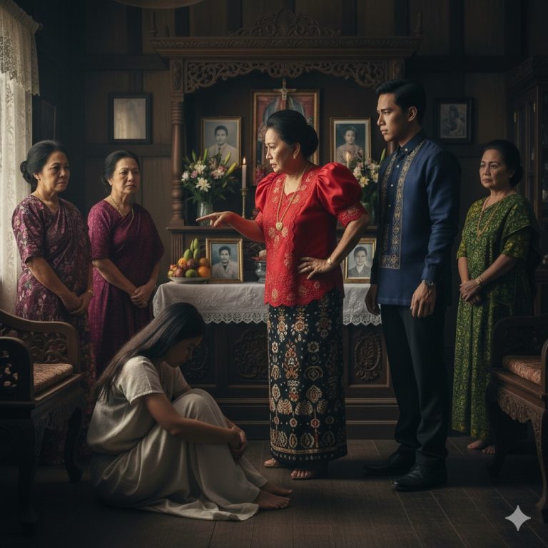 Al ver cómo mi madre abofeteó a mi esposa hasta que le sangró la boca, el esposo la dejó tirada allí y sacó algo que dejó a toda la familia impactada.