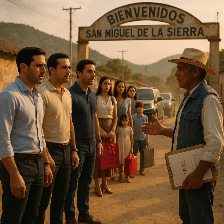 Después de dejar a su anciano padre solo en el campo durante tres años, los tres hijos se fueron a la ciudad para abrir tiendas y nunca regresaron. Solo cuando se enteraron de que las tierras de su pueblo iban a recibir una indemnización de miles de millones de dólares, regresaron apresuradamente… pero justo en la entrada del pueblo, el jefe comunal les dio una noticia que los dejó atónitos…
