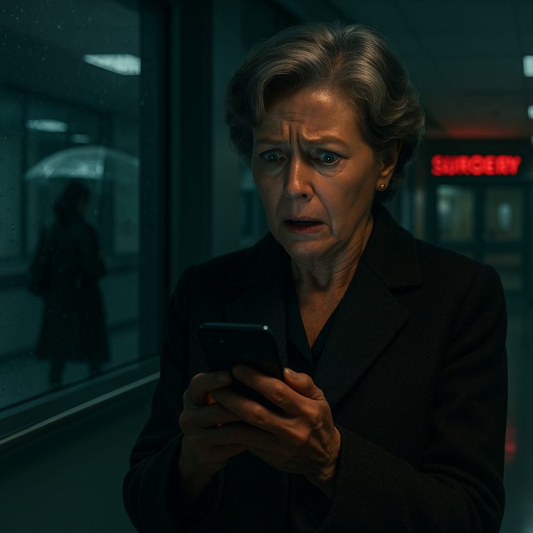 La suegra sufre un fuerte impacto al leer el mensaje que su nuera envió mientras su hijo estaba en la mesa de operaciones.