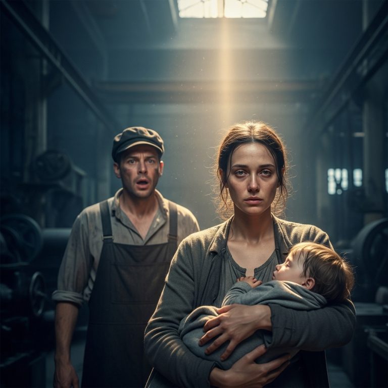 Me humillaron por llevar a una bebé recién nacida… pero el dueño de la fábrica resultó ser…