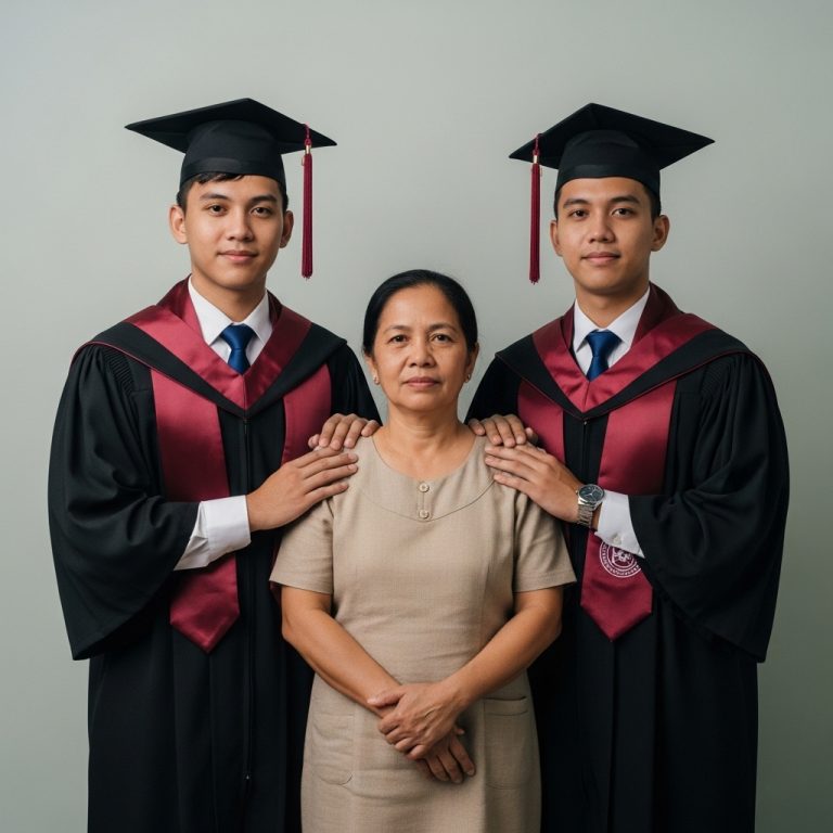 Una maestra soltera adoptó a dos gemelos huérfanos de 7 años… 22 años después, el final conmovió a todos