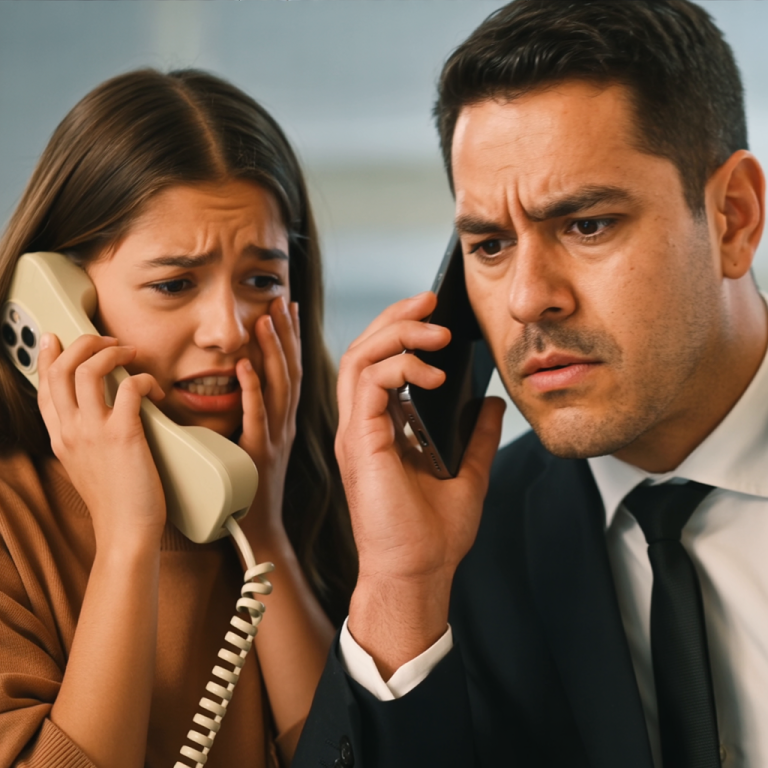 CEO MILLONARIO LLAMA PARA DESPEDIR A UNA EMPLEADA… PERO UNA NIÑA CONTESTA Y LO DEJA SIN PALABRAS