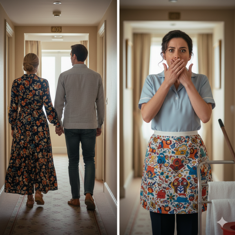 El conserje vio a la joven entrar en la habitación del hotel con su nuevo padrastro todas las noches, asomándose por la ventana sorprendida por lo que estaba frente a sus ojos.