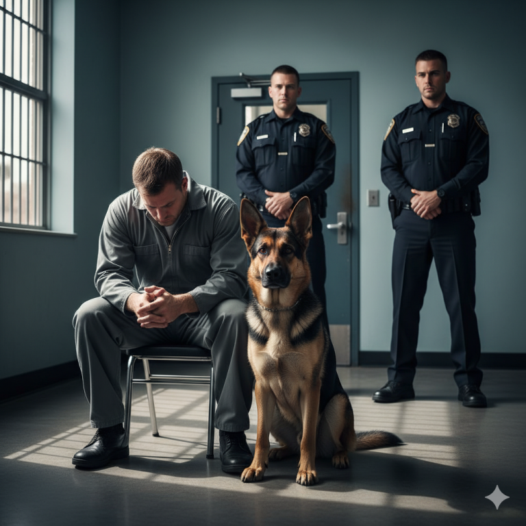 El último deseo del prisionero era ver a su perro, pero cuando el pastor alemán se escabulló y corrió a su abrazo, sucedió algo inesperado … 