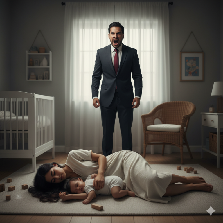 “¡Eres la sirvienta, no la madre!” El multimillonario espetó, pero lo que sucedió la noche siguiente lo cambió para siempre