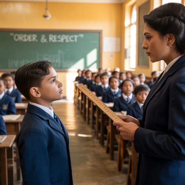 “¡CÁLLATE, ANALFABETO!” — Gritó La Profesora… Hasta Que El Niño Judío Escribió En 7 Idiomass….