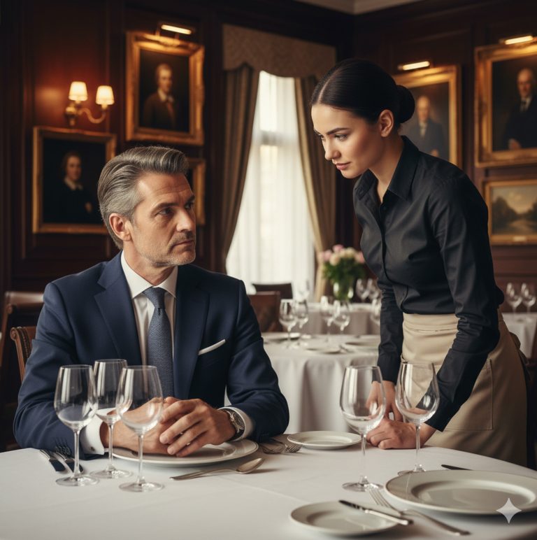 Una cena romántica que se convirtió en una sorpresa de infarto
