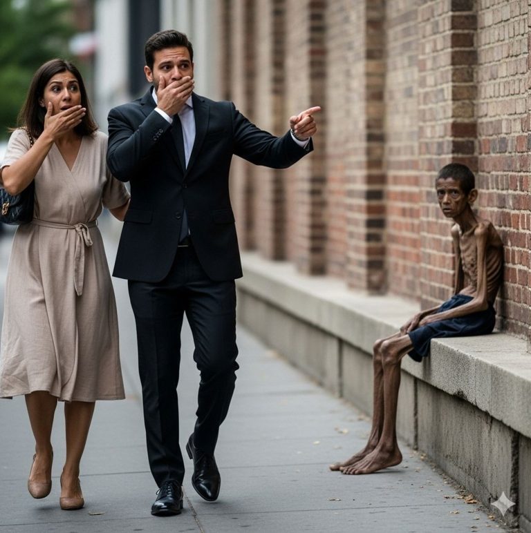 Se parece a tu hijo desaparecido”, susurró mi prometida — y lo que ocurrió después conmocionó a toda la calle.