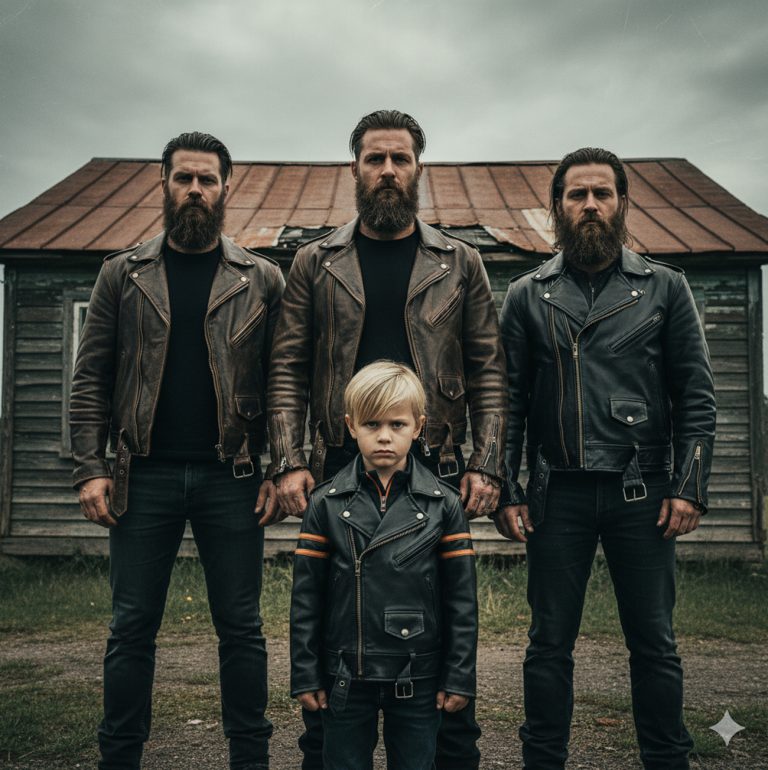 Motociclistas encuentran a un niño encadenado en una casa abandonada con una nota de su madre fallecida.