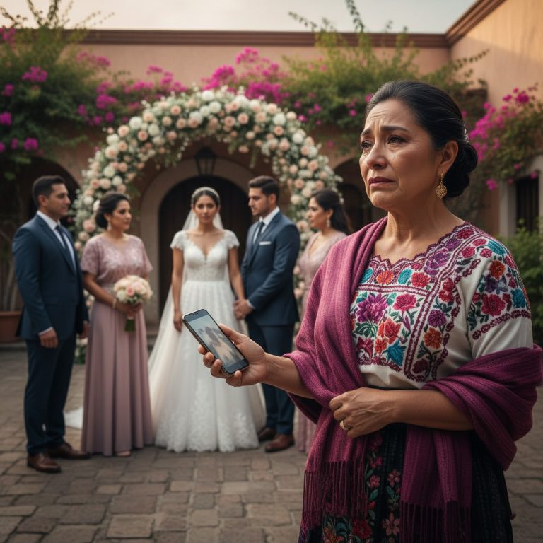 Mi hija se olvidó de colgar… escuché a su suegra decir: “Espero que ella no venga a la boda; con esa figura no hay lugar. Su madre podría comer por tres.”… Me quedé paralizada, las lágrimas no dejaban de caer… y usé tres llamadas para poner fin a todo.