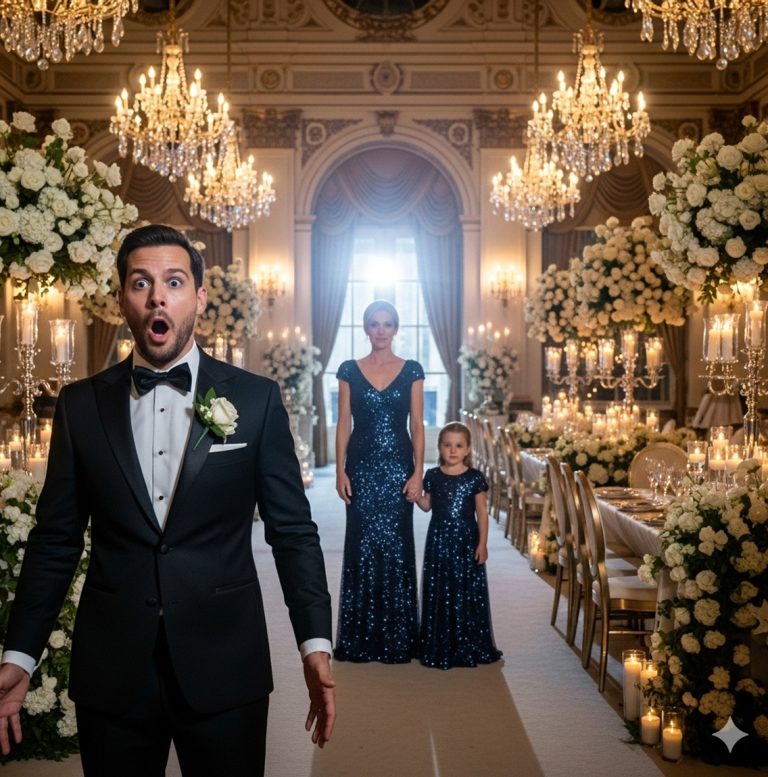 INVITÓ A SU EXESPOSA A SU LUJOSA BODA PARA HUMILLARLA — PERO ELLA LLEGÓ CON UN SECRETO QUE DEJÓ A TODOS SIN PALABRAS