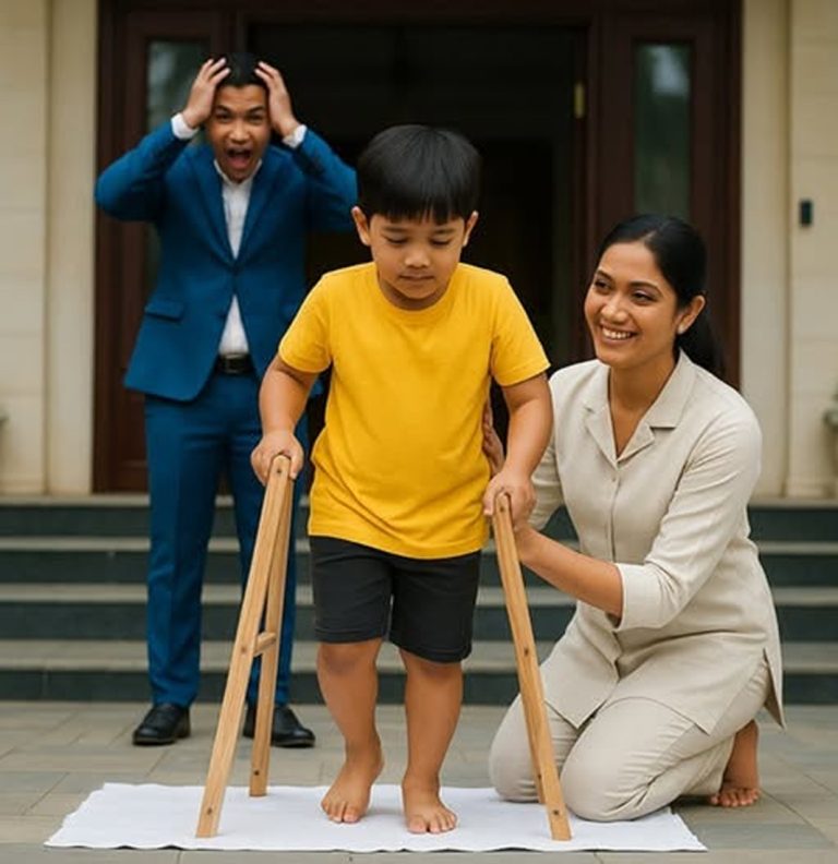 El multimillonario regresó inesperadamente a casa temprano… y se quedó impactado al ver a la sirvienta haciendo eso con su bebé…