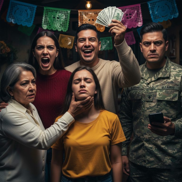 Mi madre me abofeteó y mi cuñada me escupió — hasta que la puerta se abrió y entró su peor pesadillas…