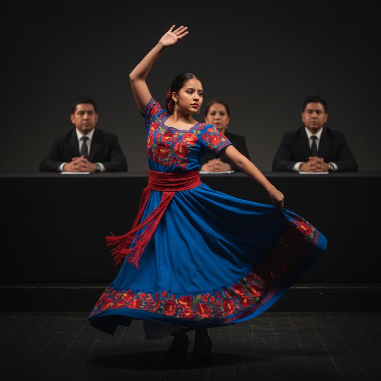 Un jurado cruel obligó a una joven mexicana a bailar para burlarse… pero hizo temblar el escenario…