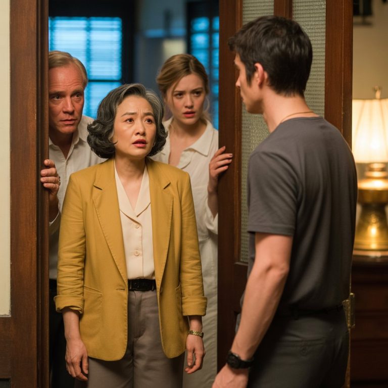 Sospechando que mi madre tenía un amante a los 60 años, cada noche salía de casa a escondidas a las 10, siempre sacando dinero en secreto. Un día decidí seguirla y quedé en shock cuando abrió la puerta del hotel y vi la escena. Corrí hacia adentro… y sentí una vergüenza indescriptible al descubrir que en realidad…