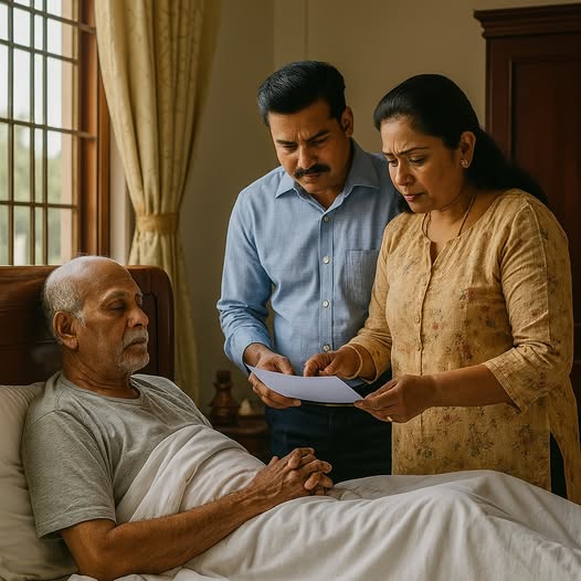 Suegro de 89 años vivió con nosotros 20 años sin aportar a los gastos. Tras su fallecimiento, me quedé en shock cuando un abogado llegó con noticias explosivas…