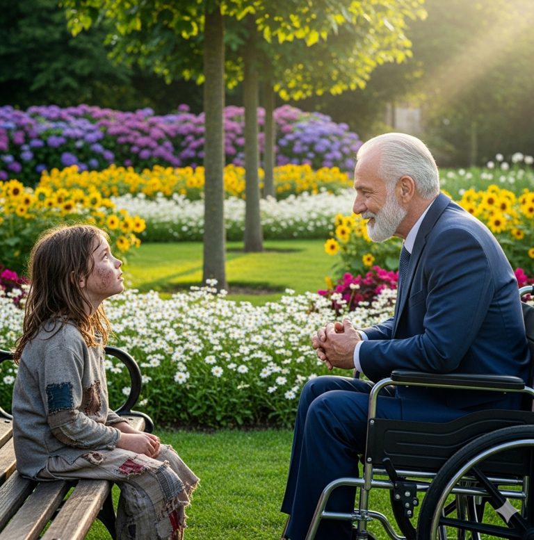 “Si Me Curas, Te Adopto” Desafió El Millonario — Lo Que La Niña Hizo Después Detuvo A Toda La Ciudad…….