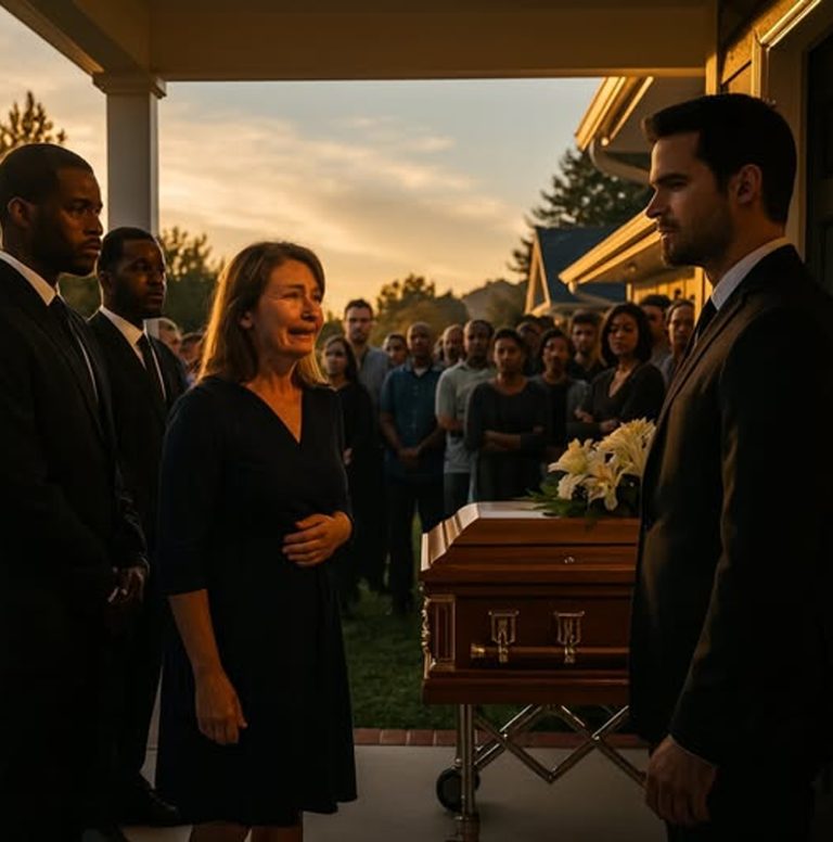 Mi hija recién casada lloró y me llamó para que fuera a recogerla la primera noche que llegó a la casa de su esposo. A la mañana siguiente, fui a la casa de mi yerno… y me quedé en shock al recibir un ataúd.