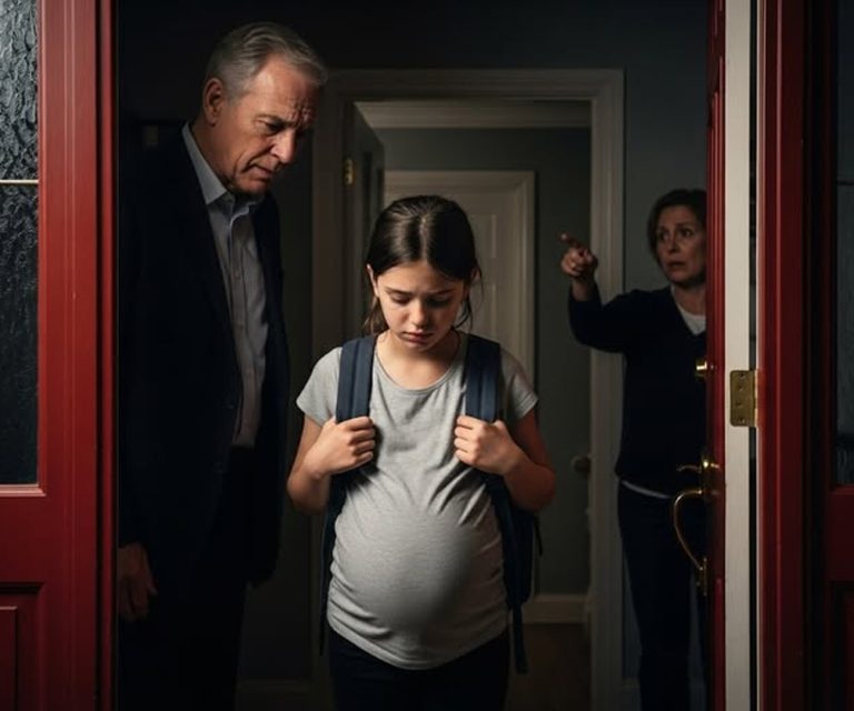 La niña de 13 años fue expulsada de su casa por estar embarazada y, años después, regresó para sorprender a todos.
