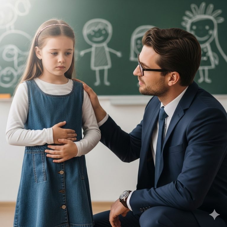 “¿Estás embarazada?” Profesor llama a la policía tras escuchar lo que la niña de 7 años dijo