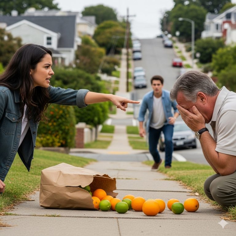 Mi nuera me dio una bofetada y me exigió las llaves de la casa y me dijo que desapareciera. Inesperadamente, mi hijo vino y vio… Y el final…