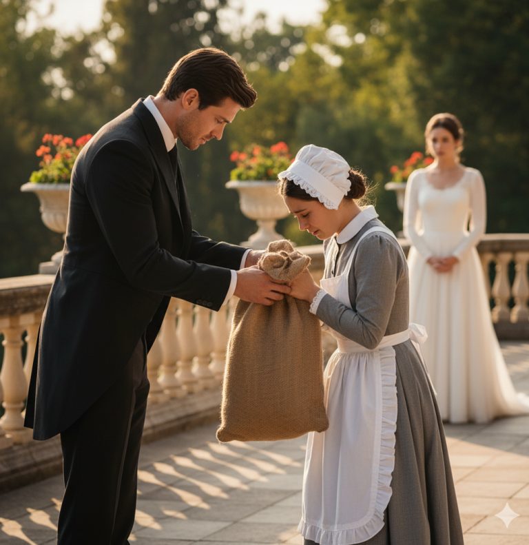 Millonario descubre a su novia humillando a la sirvienta… ¡lo que hizo dejó a todos helados!