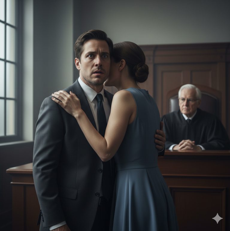 Decidimos divorciarnos después de 10 años de matrimonio sin poder tener hijos; el día de la audiencia, mi esposa no lloró, no discutió, solo dijo exactamente 5 palabras que me pusieron la piel de gallina.