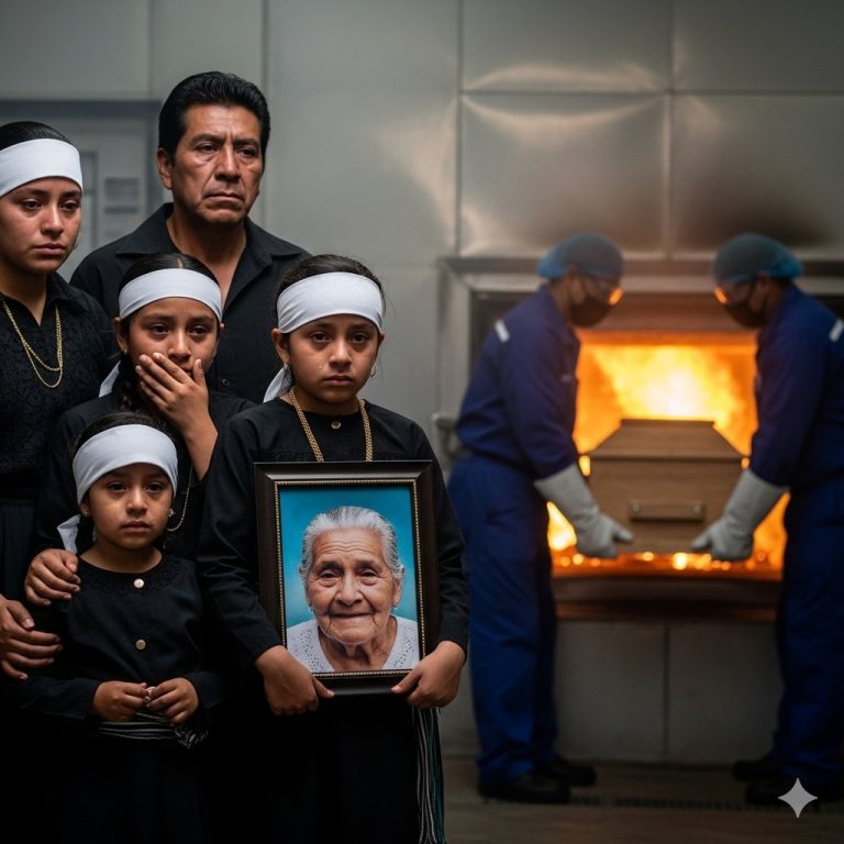 La familia llevó el ataúd de mi abuela al crematorio; el personal avisó que el fuego se apagó tres veces seguidas – cuando abrieron el horno para revisar, quedaron horrorizados…