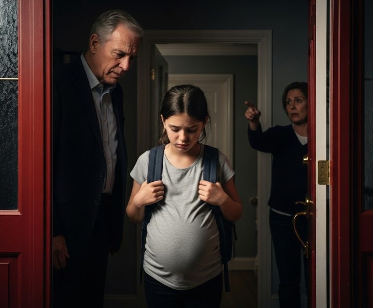 La niña de 13 años fue expulsada de su casa por estar embarazada y, años después, regresó para sorprender a todos.