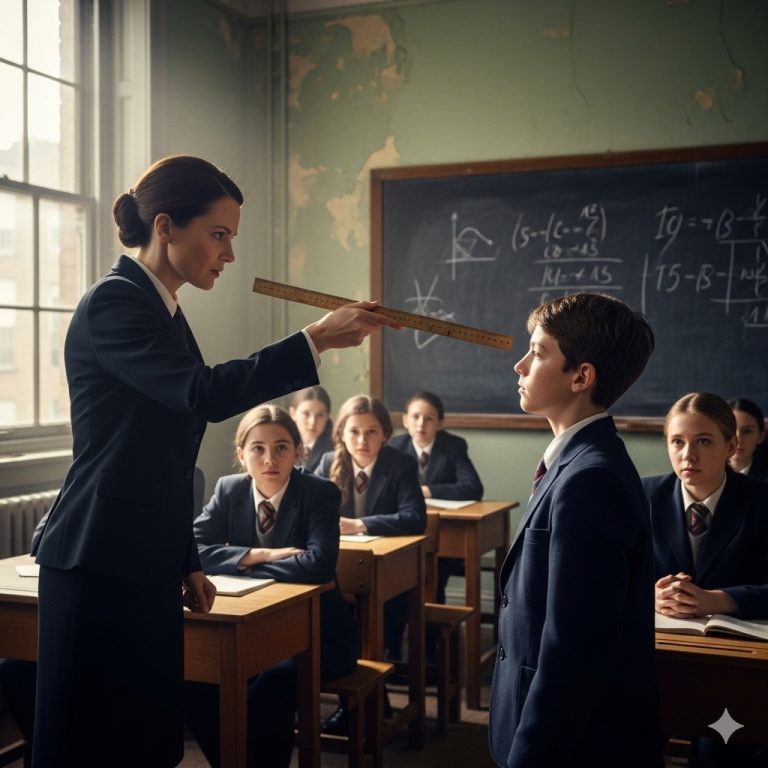 “¡CÁLLATE, ANALFABETO!” — Gritó La Profesora… Hasta Que El Niño Judío Escribió En 7 Idiomas