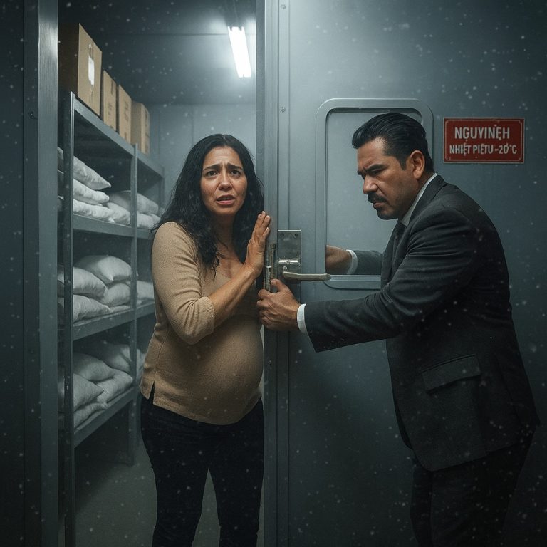 Encerrar a mi esposa a punto de dar a luz en una cámara frigorífica a −20 °C para proteger a la amante — el marido no imaginó que se cavaría su propia tumba…