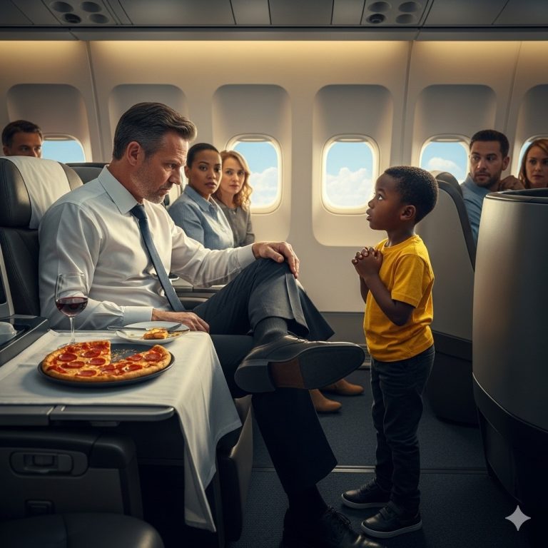 El asiento de primera clase de un niño negro fue robado por un pasajero blanco: “Los negros no tienen dinero para sentarse aquí, baja y siéntate allá”… y el final hizo que el pasajero se arrepintiera.
