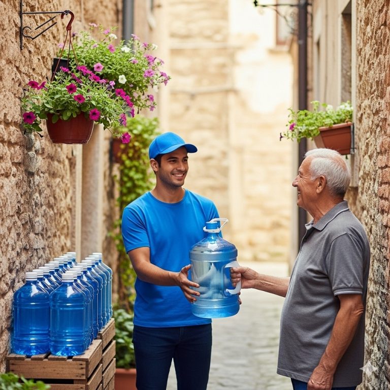 Un anciano de 75 años pedía 14 garrafones de agua mineral todos los días. El repartidor sospechó y llamó a la policía. Cuando abrieron la puerta, todos quedaron atónitos…