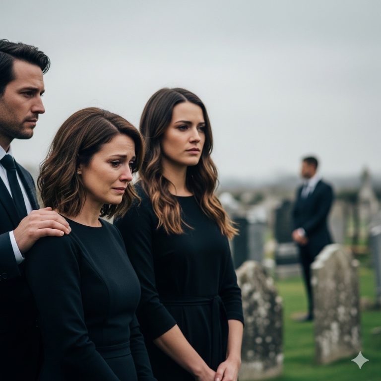 ¡Mi hermana me robó al hombre con el que me iba a casar! Seis años después, en el funeral de nuestra madre, se quedó paralizada al ver quién estaba a mi lado…