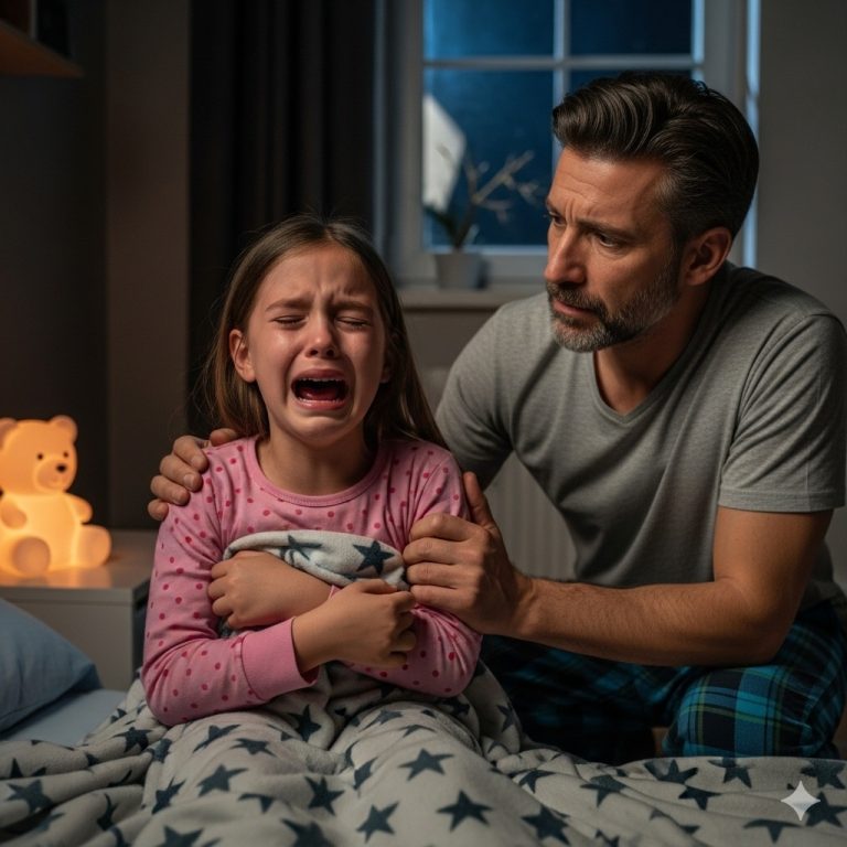 En medio de la noche, su pequeña niña se despertaba gritando y repitiendo palabras como “¡No, duele!”. El padre decidió investigar la causa detrás de la pesadilla y quedó horrorizado al descubrir…