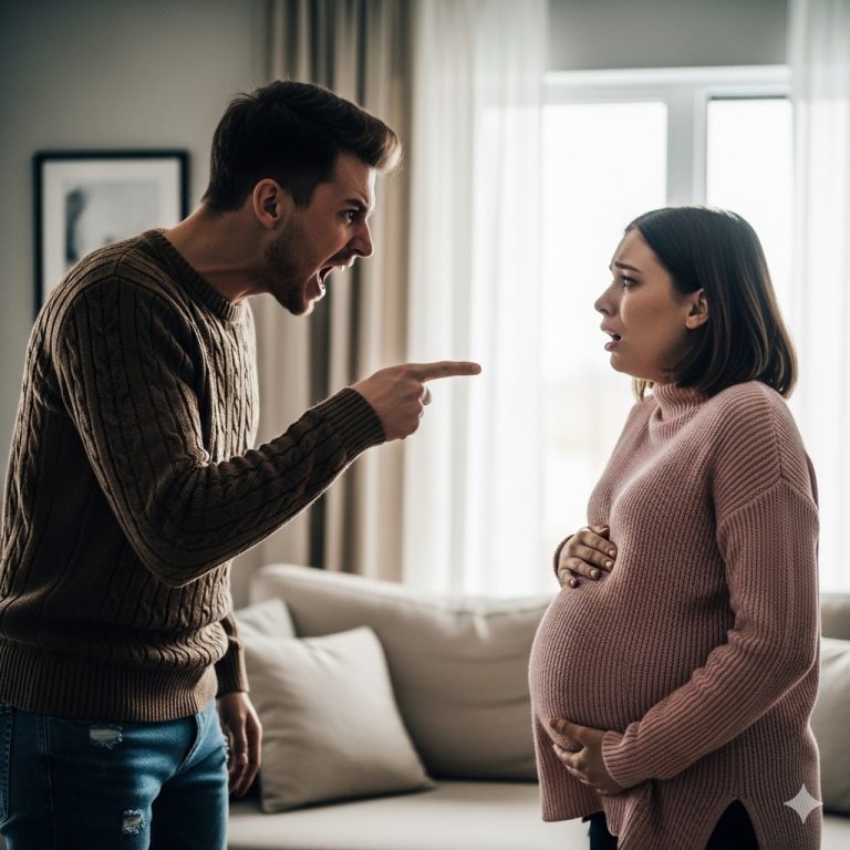 Mi esposo, que no sabía de mis bienes por 8 millones de dólares, me dijo que me fuera si estaba embarazada. Después, él…