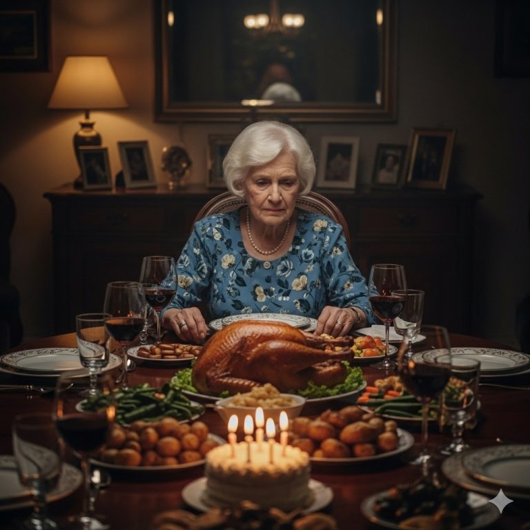 Mi familia me dejó comer sola en mi 75.º cumpleaños mientras usaban mi dinero para vacacionar en Europa. Así que vendí la casa mientras estaban fuera y me mudé a la de al lado para ver sus caras cuando regresaran…