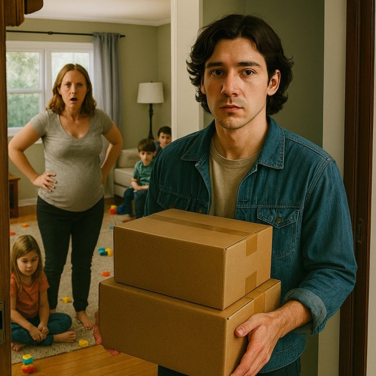 Mamá anunció que está embarazada por 7ª vez, pero ya me cansé de criar a sus hijos. Así que me mudé, pero ella…