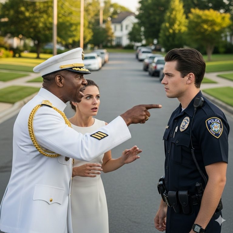 Policías racistas esposan a una mujer negra — Su llamada a su esposo destruye sus carreras