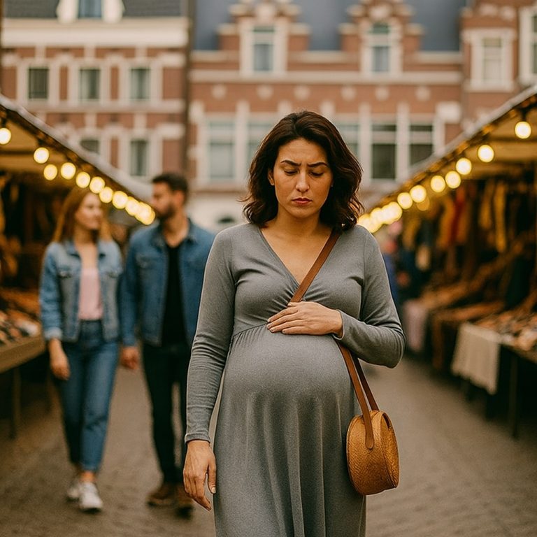 A punto de dar a luz, una esposa va sola de compras para las cosas de su bebé—solo para encontrarse inesperadamente a su esposo en el mercado con su amante. Un solo mensaje suyo sacude al hombre hasta lo más profundo…