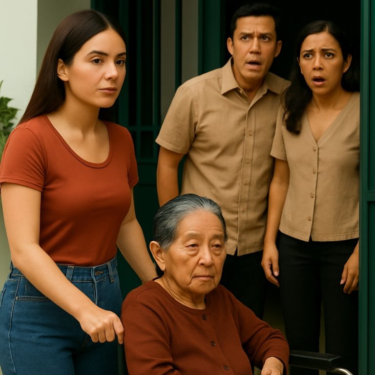 Mi marido se mudó con su amante. En silencio, llevé a mi suegra postrada en cama y se la entregué. Antes de irme, dije algo que los dejó a ambos pálidos…