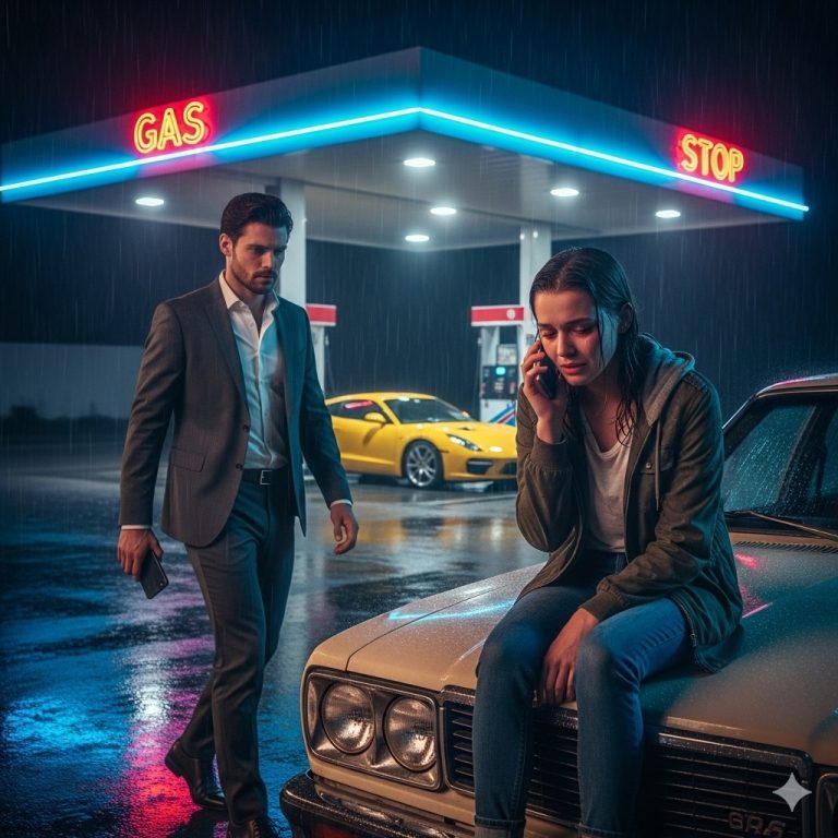 La chica marcó el número equivocado entre lágrimas—inesperadamente, el extraño que contestó era un millonario romántico y el final…