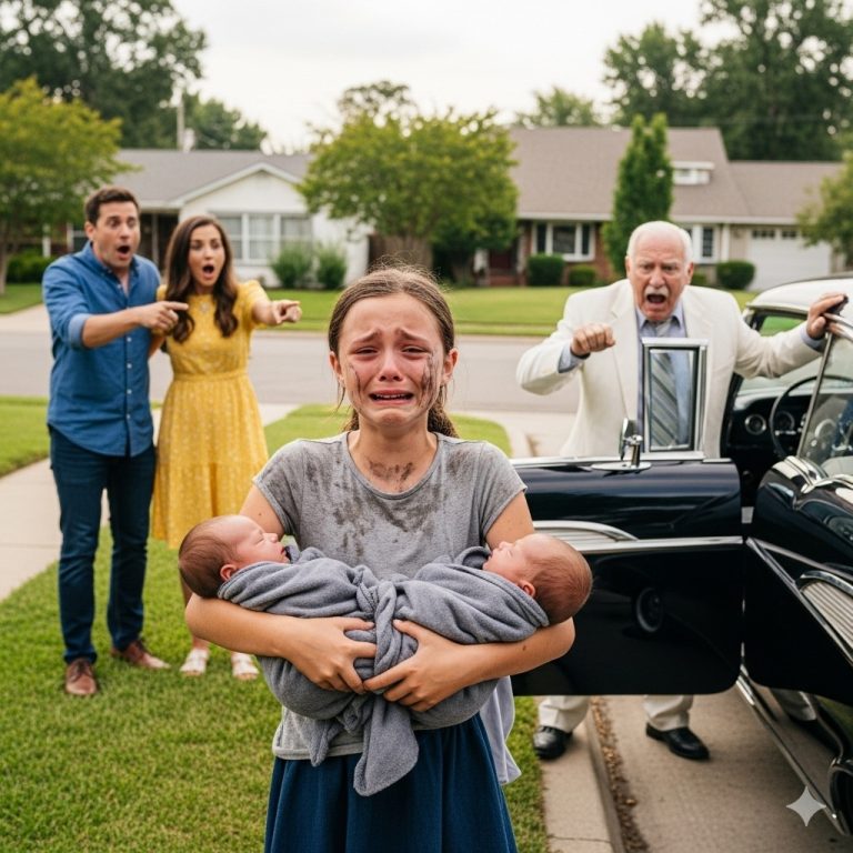 Niña arrojada a la calle por “robar” una cucharada de leche. De pronto, intervino un millonario y…
